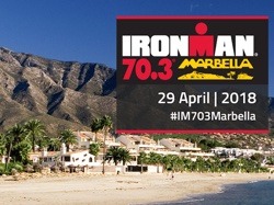 Ironman 70.3 Marbella en training in Marbella