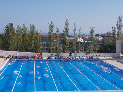 50m zwembad in Torremolinos, Spanje